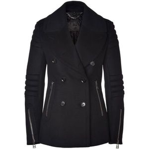 Belstaff croft moto peacoat msrp$1550 sz 38 (IT)